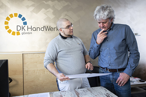 Foto von einer Kundenberatung