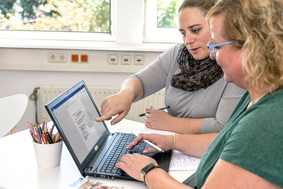 Foto einer Beratungssituation