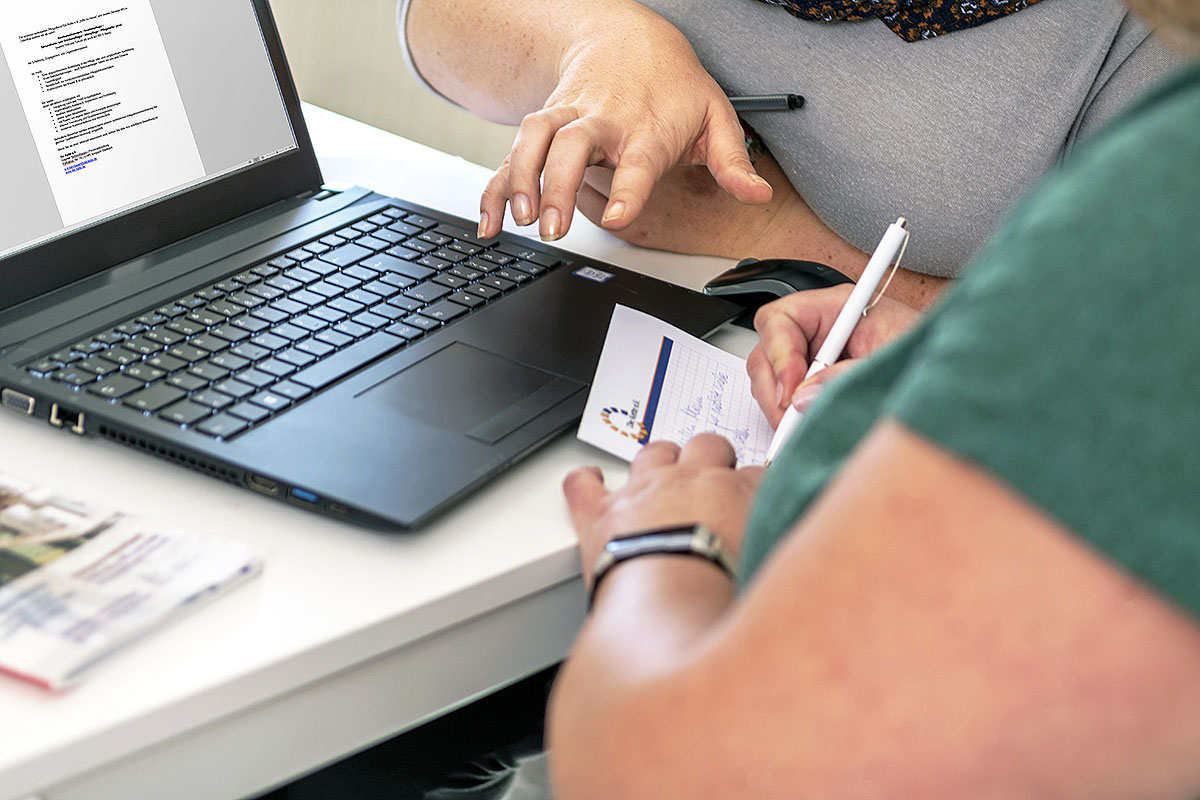 Foto einer Beratungssituation