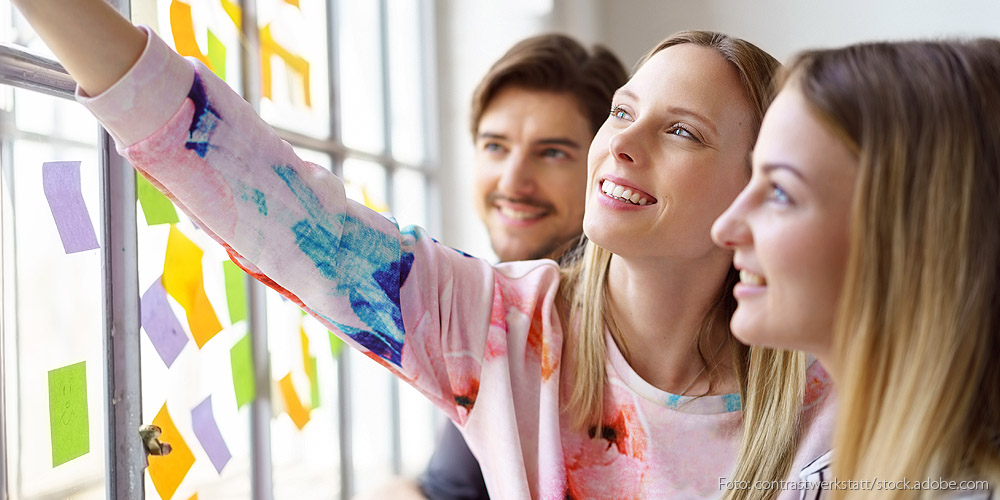Foto von Menschen am Whiteboard
