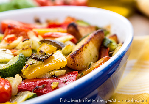 Foto von einem Auflauf