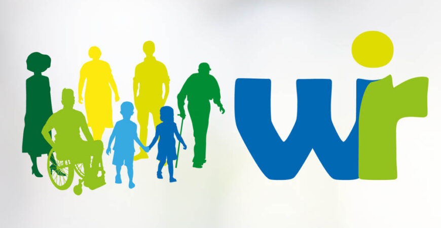 Logo von der Aktion wir