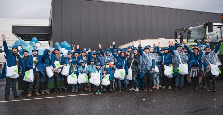Die Kette e.V. beim Karnevalszug in Bergisch Gladbach