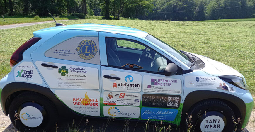 Neues Dienstfahrzeug Fachgebiet Jugend